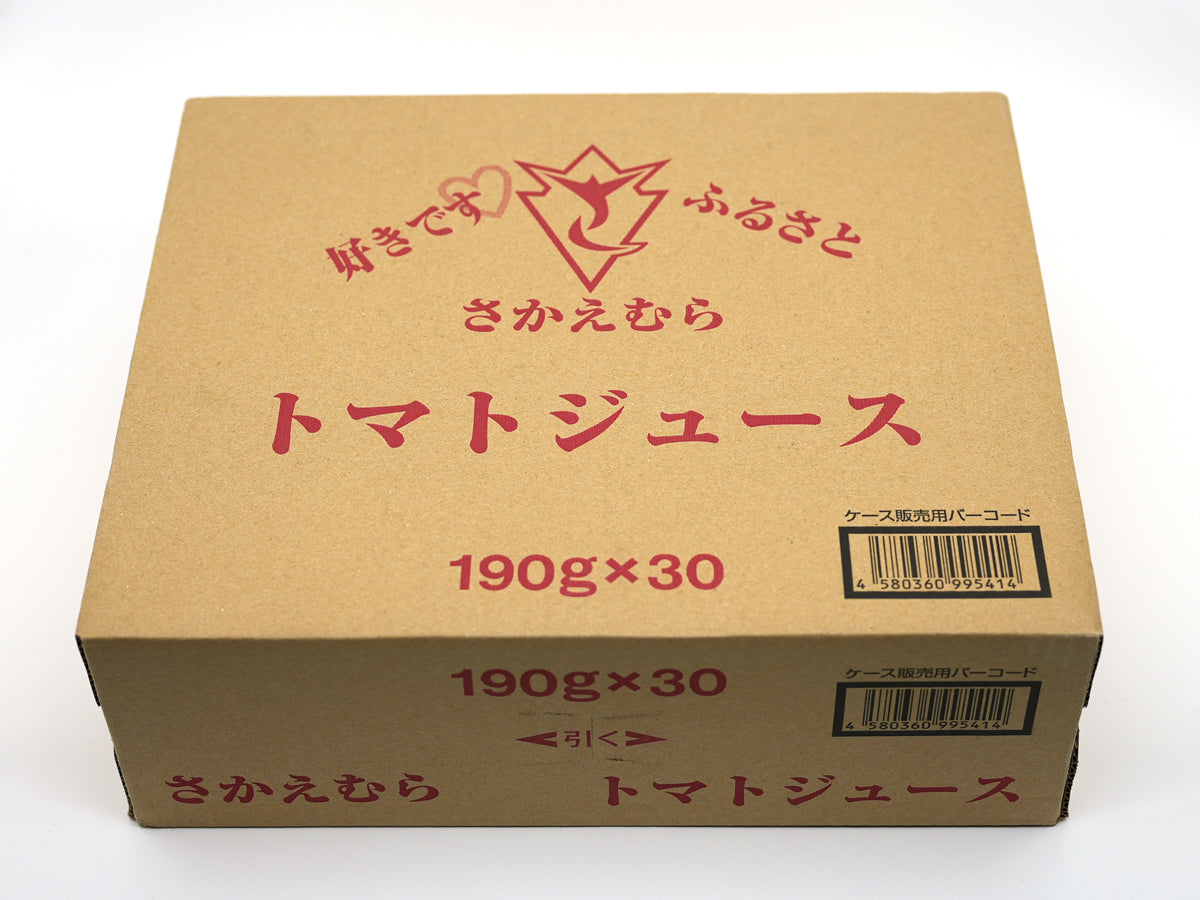 栄村のトマトジュース　有塩190g30本