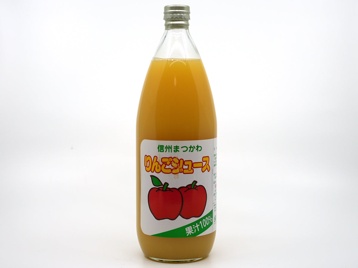 信州・安田農園ふじりんごジュース1000ml　6本